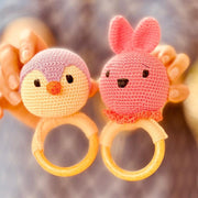 HANDMADE CROCHET CHARACTER TEETHERS