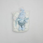 BLANKET WITH A HIPPO MUSICAL TOY