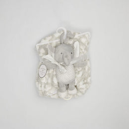 BLANKET WITH AN ELEPHANT MUSICAL TOY