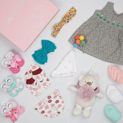 CUDDLY SNOW BEAR HAMPER