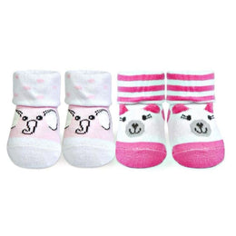 PACK OF 2 ELEPHANT/DOG SOCK SET