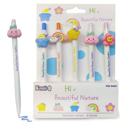 NATURE FLORAL GEL PENS