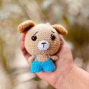 CHARACTER HANDMADE CROCHET TOY -SMALL
