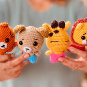 CHARACTER HANDMADE CROCHET TOY -SMALL