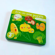 SIX-IN-ONE PUZZLE