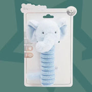 ELEPHANT PLUSH SQUEAKER RATTLE