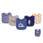 ICE CREAM TRUCK BIBS - PACK OF 5