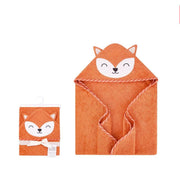 TIGER CHARACTER HOODED BATH TOWEL