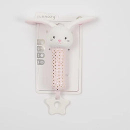 RABBIT PLUSH SQUEAKER RATTLE