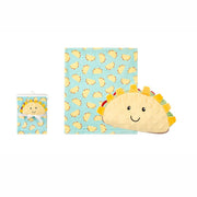 PRINTED TACO BLANKET WITH TOY