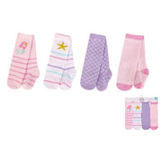 4 PAIR MERMAID KNEE HIGH SOCKS