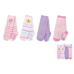 4 PAIR MERMAID KNEE HIGH SOCKS