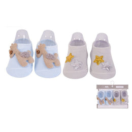 STAR AND GIRAFFE 2 PAIR SOCKS SET