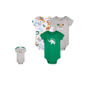 WILD SAFARI 3 PACK ONESIE SET