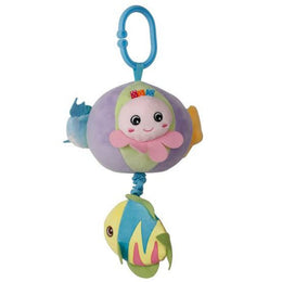 PLUSH BALL SEA ANIMAL MUSICAL CRIB TOY