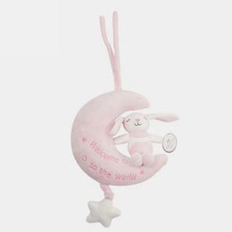 MOON STAR SHAPED BUNNY MUSICAL TOY