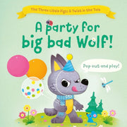 BIG PARTY WOLF-POP OUT AND PLAY BOOK