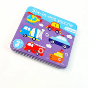 SIX-IN-ONE PUZZLE
