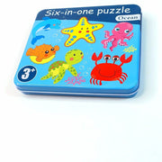 SIX-IN-ONE PUZZLE